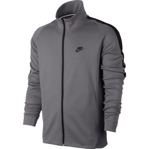 nike tribute jacket black and pink